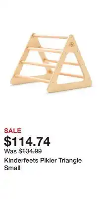 Well Kinderfeets pikler triangle small offer