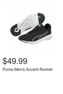 Costco Puma men's accent runner offer