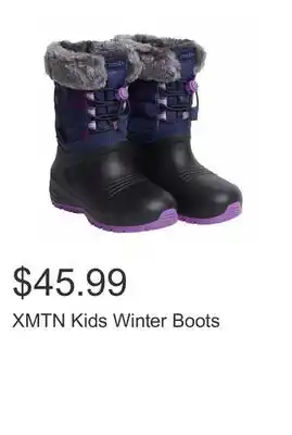 Costco Xmtn kids winter boots offer