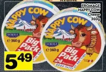 Supermarché PA Happy cow cheese offer