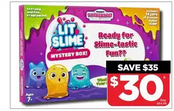 Showcase Lit slime mystery box! offer