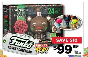 Showcase Funko advent calendar: five nights at freddy's offer