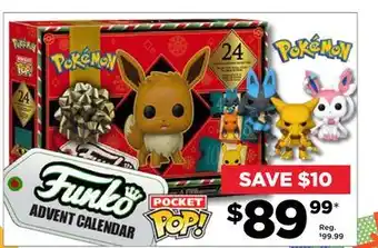 Showcase Funko advent calendar: pokemon offer