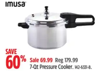 Canadian Tire Imusa 7-qt pressure cooker offer