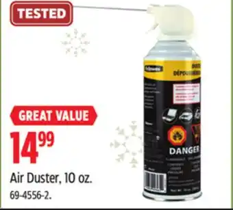 Canadian Tire Fellowes air duster, 10 oz offer