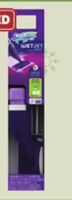 Canadian Tire Swiffer wetjet starter kit offer