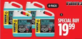 Canadian Tire Rain-x x-treme protection -50°c windshield washer fluid offer