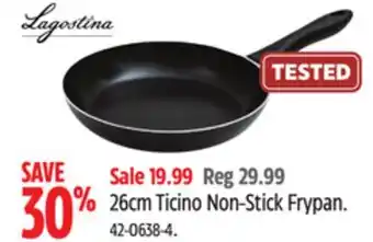 Canadian Tire Lagostina 26cm ticino non-stick frypan offer