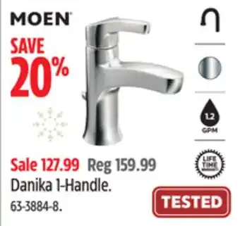 Canadian Tire Moen danika 1-handle offer