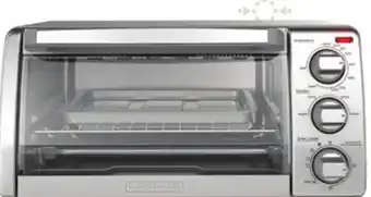 Canadian Tire Black & decker 4-slice convection toaster oven offer