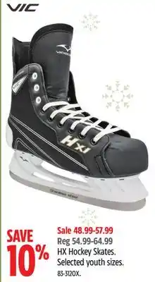 Canadian Tire Vic hx hockey skates offer