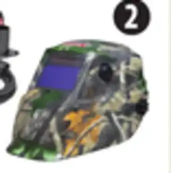 Canadian Tire Lincoln electric auto-dark welding helmet, camo offer