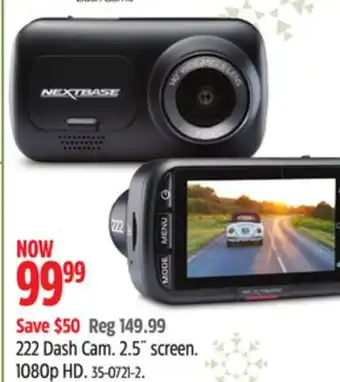 Canadian Tire Nextbase 222 dash cam offer
