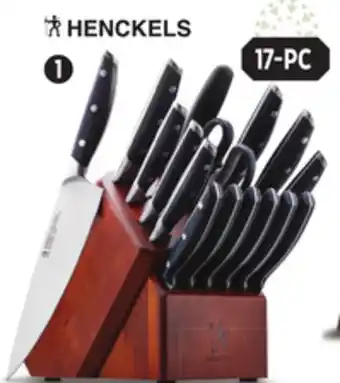 Canadian Tire Henckels elevation knife block set offer