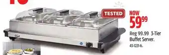 Canadian Tire Masterchef 3-tier buffet server offer
