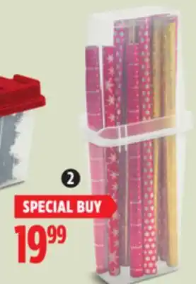 Canadian Tire Sterilite 40 wrap box offer