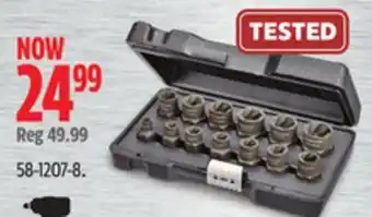 Canadian Tire Maximum impact socket sets offer