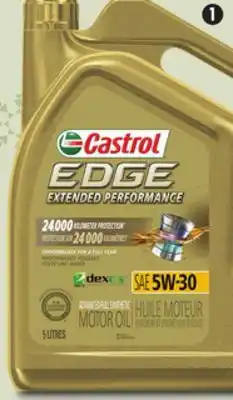 Canadian Tire Castrol extended performance synthetic motor oil offer