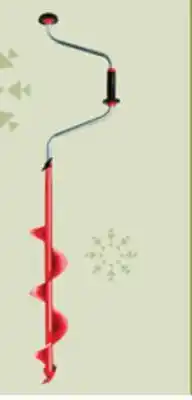 Canadian Tire Rapala pro select manual auger, 6˝ offer