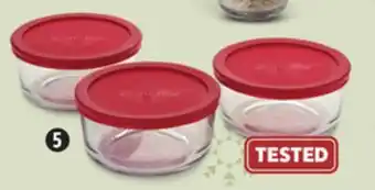 Canadian Tire Anchor hocking 6-pc glass 4-cup food storage set offer
