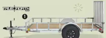 Canadian Tire True north 5 x 10' galvanized utility trailer offer