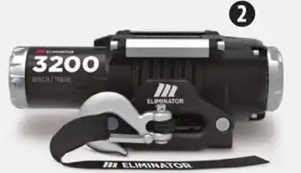 Canadian Tire Winch with synthetic rope, 3200-lb offer