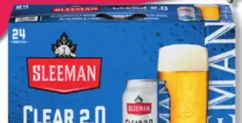 IGA Sleeman clear 2.0 beer offer