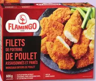 IGA Flamingo breaded chicken breast fillets offer