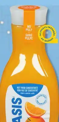 IGA Oasis orange, fruit juice offer