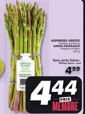 IGA Green asparagus offer