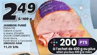 IGA Smoked ham offer