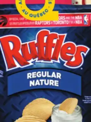 IGA Ruffles chips offer