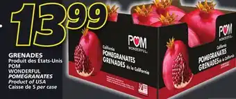 IGA Pom wonderful pomegranates offer