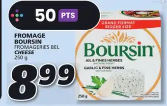 IGA Boursin fromageries bel cheese offer
