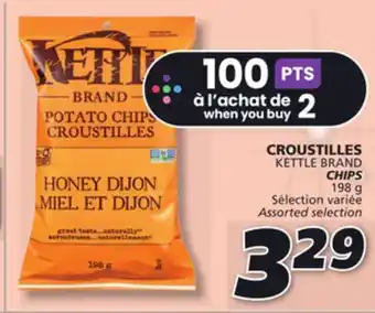 IGA Kettle brand chips offer