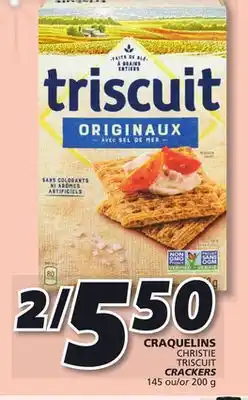 IGA Christie triscuit crackers offer
