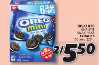 IGA Christie snak paks cookies offer