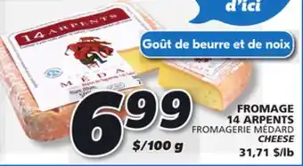 IGA Fromagerie médard cheese offer