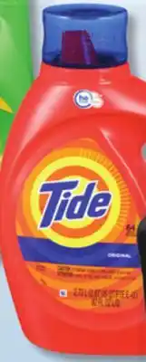 IGA Tide laundry detergent offer