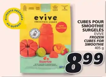 IGA Evive frozen cubes for smoothie offer