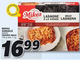 IGA Mikes frozen meal offer