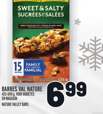 Metro Barres val nature | nature valley bars offer