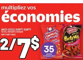 Metro Amuse-gueule humpty dumpty | humpty dumpty snacks offer