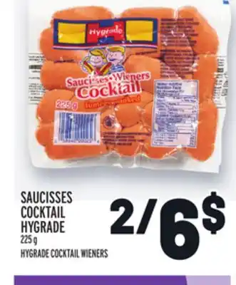 Metro Saucisses cocktail hygrade | hygrade cocktail wieners offer