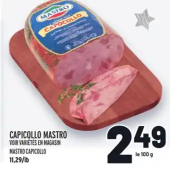Metro Capicollo mastro | mastro capicollo offer