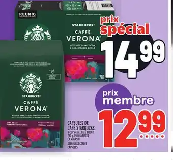 Metro Capsules de café starbucks | starbucks coffee capsules offer