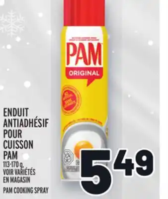Metro Enduit antiadhésif pour cuisson pam | pam cooking spray offer