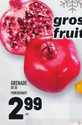 Metro Grenade | pomegranate offer