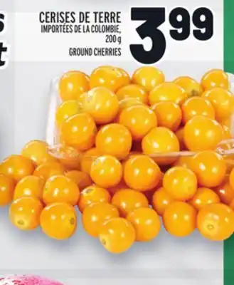 Metro Cerises de terre | ground cherries offer
