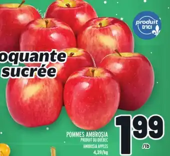 Metro Pommes ambrosia | ambrosia apples offer